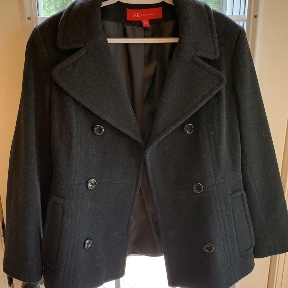 Anne Klein pea coat - Picture 2 of 5